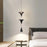 Conical Hanging Light Bedside Sofa Unique Living Room Dining Room Hanging Lamp, Warm Light - Black - 3