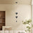 Conical Hanging Light Bedside Sofa Unique Living Room Dining Room Hanging Lamp, Warm Light - Black - 7