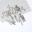 30Pcs Nail Art Manicure Drill Bits with 2.35mm Shank Electric Manicure Grinding Head Tool - 4