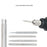 30Pcs Nail Art Manicure Drill Bits with 2.35mm Shank Electric Manicure Grinding Head Tool - 7