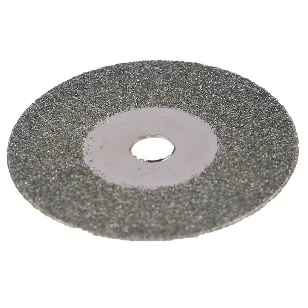 10Pcs 18mm Diamond Cutting Grinding Discs Electric Grinder Saw Blades with 2 Mandrels - 7