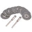 10Pcs 45mm Diamond Cutting Grinding Discs Electric Grinder Saw Blades with 2 Mandrels - 1