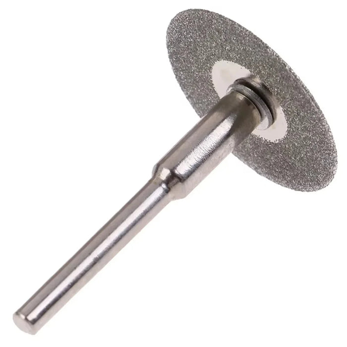 10Pcs 45mm Diamond Cutting Grinding Discs Electric Grinder Saw Blades with 2 Mandrels - 6