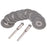 10Pcs 50mm Diamond Cutting Grinding Discs Electric Grinder Saw Blades with 2 Mandrels - 1
