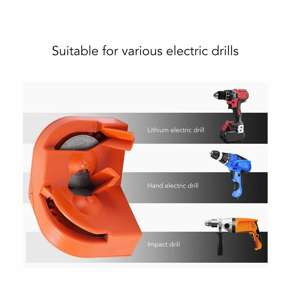 Drill Bit Sharpener Multi-Function Twist Drill Impact Drill Milling Cutter Kitchen Knife Grinding Wheel - 4