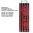 Handled Socket Organizer with 80 Socket , 1  /  4" 3  /  8" 1  /  2" Socket Holder for Workshop  /  Garage - Red - 5