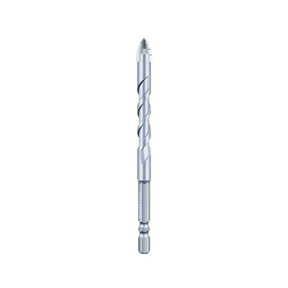 10mm Alloy Steel Four Flutes Sawtooth Eccentric Drill Bit for Glass Tile Ceramic Drilling Tool - 1