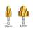 2Pcs / Set 3 Flute 20 + 32mm HSS Hex Shank PPR Pipe Reamer Drill Bit Step Drill Hole Opener for Water Pipe Expansion - 6