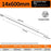 14x600mm Deep Hole Extended Auger Drill Bit Woodworking Hex Shank Bit for Electric Drill / Bench Drill - 6