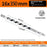 16x350mm Deep Hole Extended Auger Drill Bit Woodworking Hex Shank Bit for Electric Drill / Bench Drill - 6