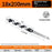 18x200mm Deep Hole Extended Auger Drill Bit Woodworking Hex Shank Bit for Electric Drill / Bench Drill - 7