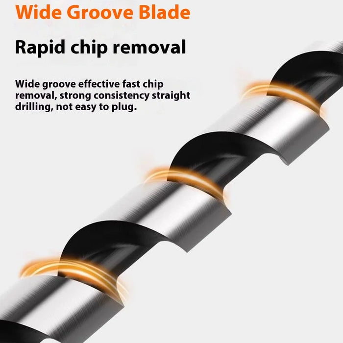 20 x 350mm Deep Hole Extended Auger Drill Bit Woodworking Hex Shank Bit for Electric Drill  /  Bench Drill - 2