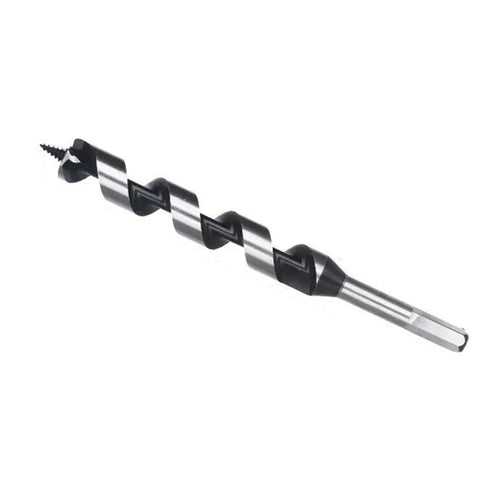 25 x 350mm Deep Hole Extended Auger Drill Bit Woodworking Hex Shank Bit for Electric Drill / Bench Drill - 1