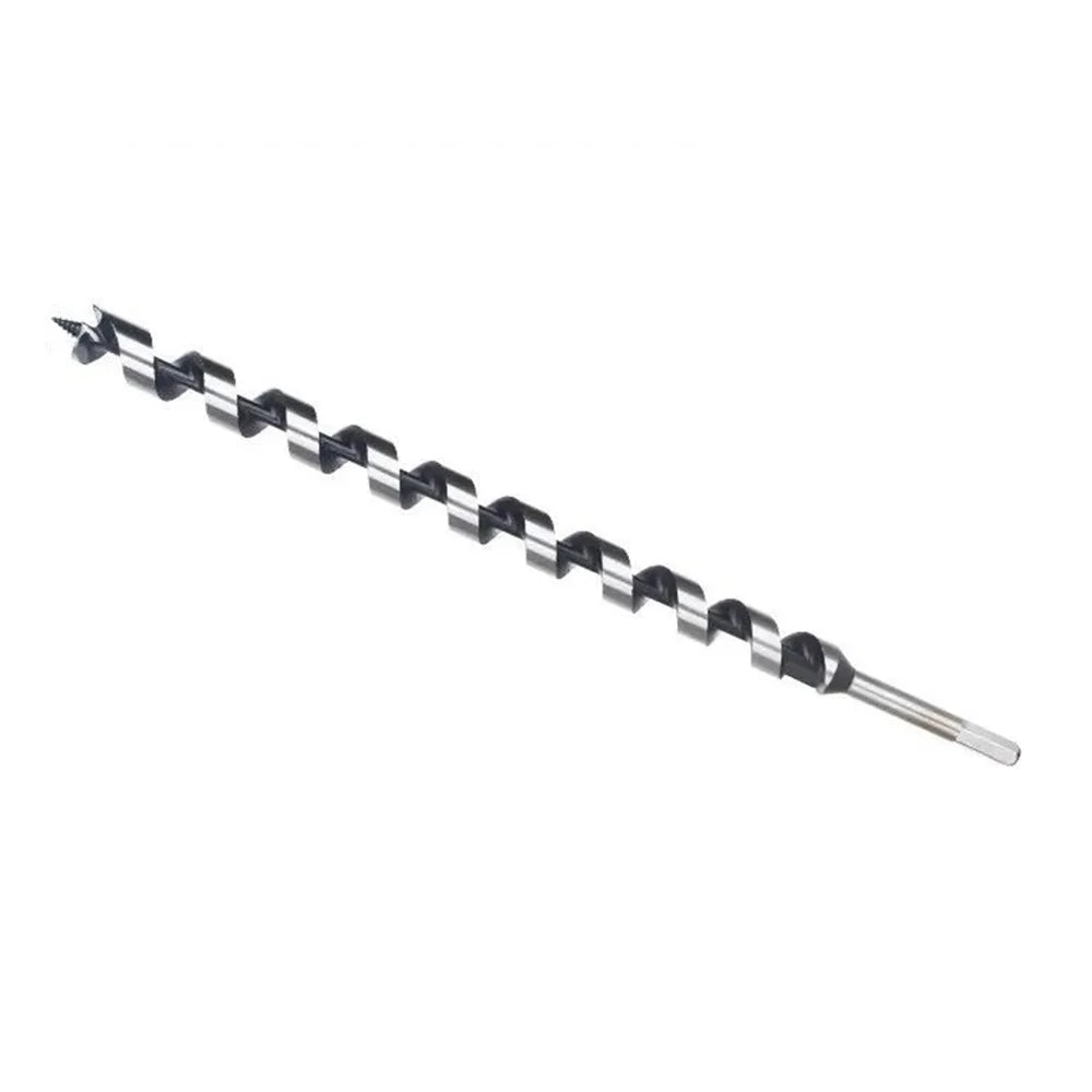 25 x 460mm Deep Hole Extended Auger Drill Bit Woodworking Hex Shank Bit for Electric Drill / Bench Drill - 1