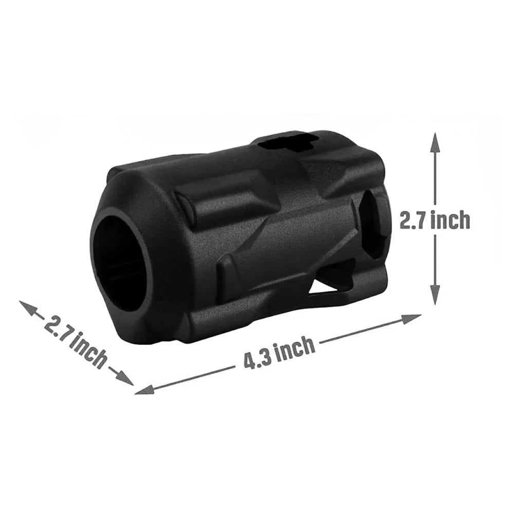 RIV-Mi-2 49-16-2554 Tool Boot For Milwaukee M12 FUEL Stubby 3 / 8 In. and 1 / 2 In. Impact Wrench 2554 2555 2555P - 6