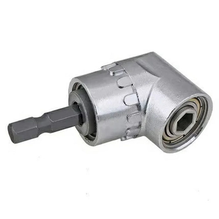 105 Degree Angled Drill Attachment Extension Power Drill Screwdriver Socket Adapter Bit Holder - 1