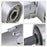 105 Degree Angled Drill Attachment Extension Power Drill Screwdriver Socket Adapter Bit Holder - 3