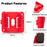 RIS-M-1 3Pcs For Milwaukee M18 18V Battery Holder Shelf Wall Mount Hanger Storage Rack - 6