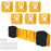 RIS-DW-1 6Pcs For Dewalt 20V / 60V DCB200 Battery Holder Wall Storage Mounts Battery Rack - 1