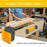 RIS-DW-1 10Pcs For Dewalt 20V / 60V DCB200 Battery Holder Wall Storage Mounts Battery Rack - 2