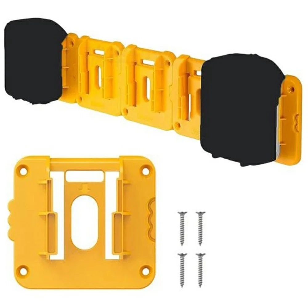 RIS-DW-1 1Pc For Dewalt 20V / 60V DCB200 Battery Holder Wall Storage Mounts Battery Rack - 1