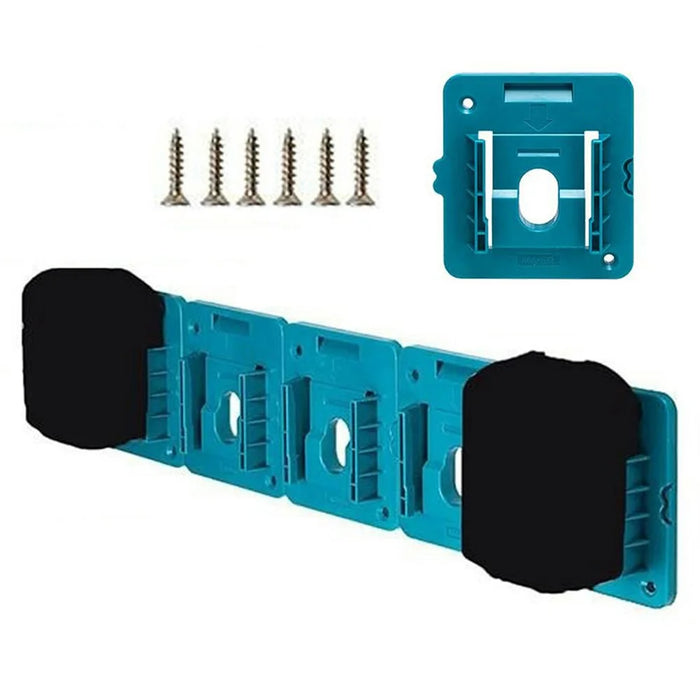 RIS-MA-1 1Pc For Makita 18V BL1815 BL1820 Battery Holder Tool Hanger Storage Rack Wall Mount - 1
