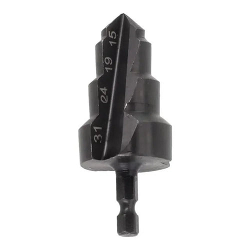 For PPR Pipe Tri-Blade Hex Shank Expansion Drill Bit 15  /  19  /  24  /  31mm Hex Shank Plumbing Drill Bits - 1