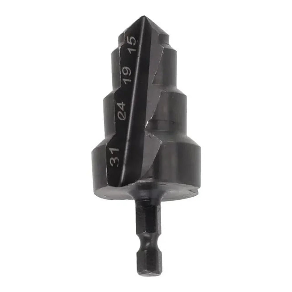 For PPR Pipe Tri-Blade Hex Shank Expansion Drill Bit 15  /  19  /  24  /  31mm Hex Shank Plumbing Drill Bits - 1