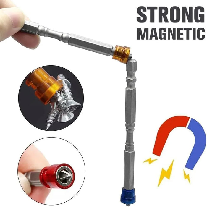 5 PCS Magnetic Screwdriver Bits 65mm Cross Head 1 / 4 Inch Standard Hex Shank Drill Bits - 5
