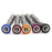 5 PCS Magnetic Screwdriver Bits 65mm Cross Head 1 / 4 Inch Standard Hex Shank Drill Bits - 6