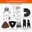 Angle Grinder Conversion Kit Electric Wood Router Trimmer Cutting Machine Attachment M14 High Configuration Set - 6