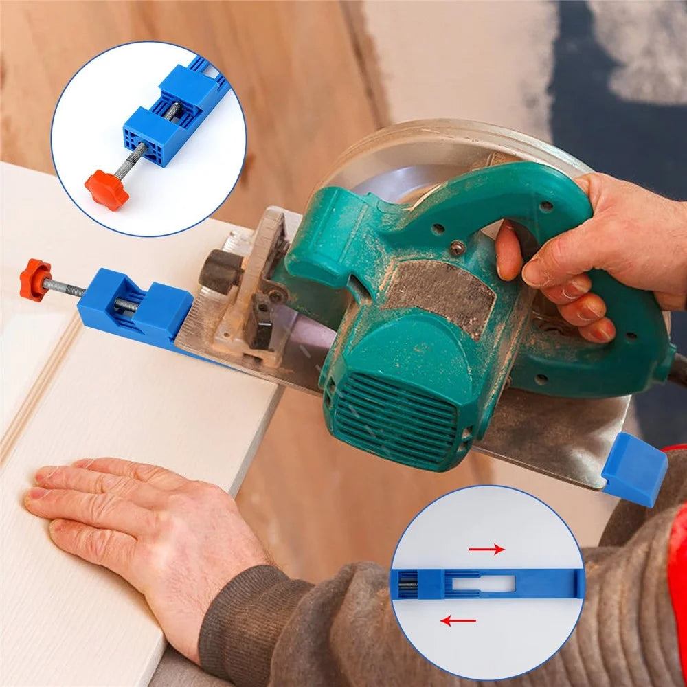 Adjustable Woodworking Saw Fence Lightweight Positioning Guide Rail For Cutting Machine Base Accessories - 7