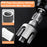PPR Water Pipe Threading Tool 40CR Alloy 1 / 2 Inch Internal External Thread Tap Die Set - 3