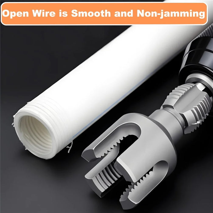 1 / 2 + 3 / 4 Inch PPR Water Pipe Threading Tool 40CR Alloy Internal External Thread Tap Die Set - 4