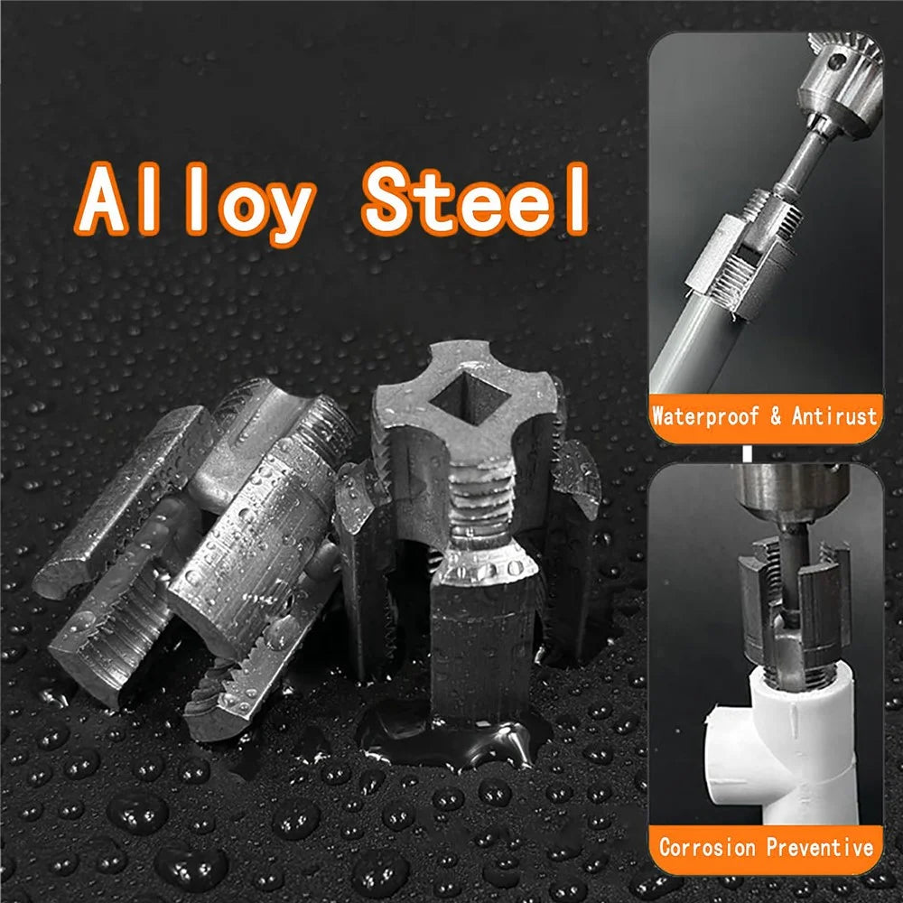 1 / 2 Inch PPR Water Pipe Alloy Threading Tool Internal External Thread Cutter - 3