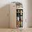 2-Tier Slim Storage Organizer Transparent Dust Proof Container Box for Kitchen / Bathroom / Bedroom - 1