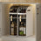2-Tier Slim Storage Organizer Transparent Dust Proof Container Box for Kitchen / Bathroom / Bedroom - 5