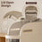 3-Tier Slim Storage Organizer Transparent Dust Proof Container Box for Kitchen / Bathroom / Bedroom - 3