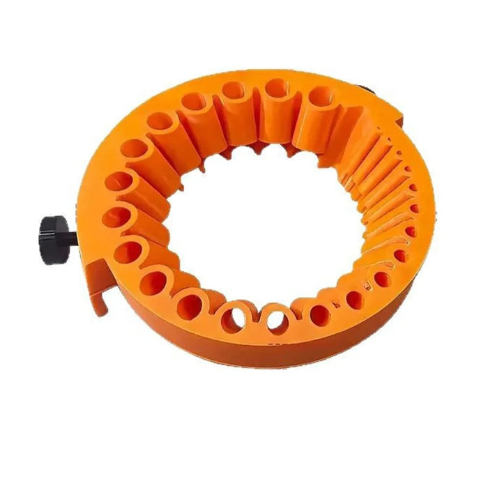Multi-Size Drill Bit Sharpener Grinding Tool Auxiliary Drill Grinder Thickened Angle Grinder Drill Bit Sharpener - Orange - 1