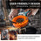 Multi-Size Drill Bit Sharpener Grinding Tool Auxiliary Drill Grinder Thickened Angle Grinder Drill Bit Sharpener - Orange - 4