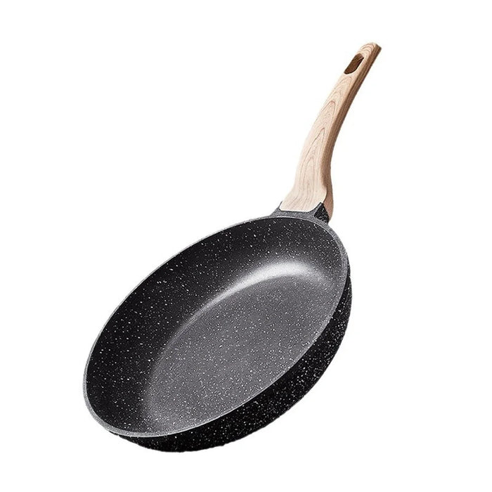 MENJO Granite Frying Pan 20cm Non Stick Skillet with Spatula for Home Cooking - 1