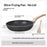 MENJO Granite Frying Pan 30cm Non Stick Skillet with Spatula for Home Cooking - 2