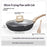 MENJO Granite Frying Pan 30cm Non Stick Skillet with Lid / Spatula for Home Cooking - 3