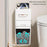 Wall Mounted Trash Can with Lid Tissue Box Combo Space Saving for Bathroom Kitchen Living Room - White - 3