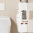 Wall Mounted Trash Can with Lid Tissue Box Combo Space Saving for Bathroom Kitchen Living Room - White - 7