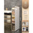 Bathroom Storage Cabinet 5 Tier Slim Rolling Cart with Wheels Toilet Side Organizer Shelf - 6