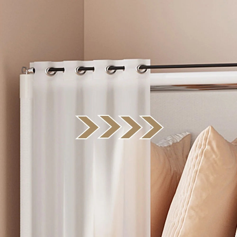 Single Row 5 Tier Portable Wardrobe Closet Organizer  Bedroom Storage Cabinet with Dust Cover - White - 3