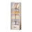 40 x 30 x 155cm 6 Tier Bedroom Wardrobe Closet Organizer Storage Cabinet with Drawer - White - 1