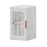 28.5x24.5x40cm Small Storage Cabinet Magnetic Door Transparent Bathroom Organizer for Toiletries - Transparent - 1