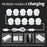 6 Bulbs LED Makeup Mirror Light Bulb Vanity Dimmable Lamp for Dressing Table - 5